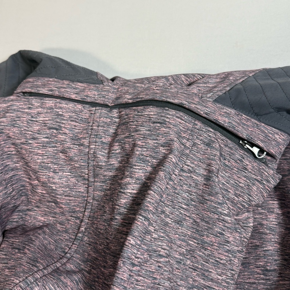 Free Country Women's Heathered Pink and Grey Performance Jacket Size XXL - Picture 5 of 9